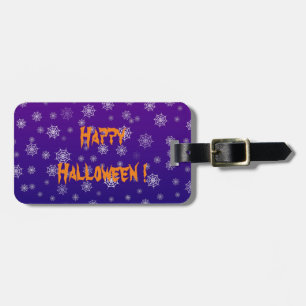 Étiquette À Bagage Toile d'araignée Halloween