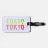 Étiquette À Bagage Tokyo (Dos horizontal)