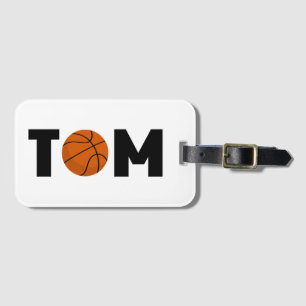 Étiquette À Bagage Tom Basket