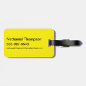 Étiquette À Bagage Tom Et Jerry | Carton Tom Et Jerry (Dos horizontal)