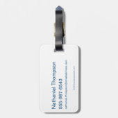 Étiquette À Bagage Tom Et Jerry | Tom Et Jerry Sur Diamant De Basebal (Dos Vertical)