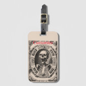 Étiquette À Bagage Tonneau humain éffrayant Thunder_Cove (Devant Vertical)