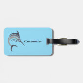 Étiquette À Bagage Tonnerre de poisson-épée (Dos horizontal)