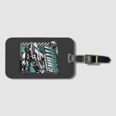 ÉTIQUETTE À BAGAGE TORQUE TITANS AUTOWORKS - USA LEGEND CARS (Devant Horizontal)