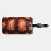Étiquette À Bagage Tortoiseshell (Dos horizontal)