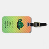 Étiquette À Bagage Tortue (Devant horizontal)