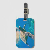 Étiquette À Bagage Tortue de mer (Devant Vertical)
