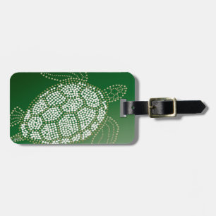Étiquette À Bagage Tortue de mer d'Hawaï