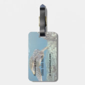 Étiquette À Bagage Tortue de mer verte hawaïenne (Dos Vertical)