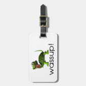 Étiquette À Bagage Tortue de Wassup (Devant Vertical)