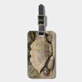 Étiquette À Bagage Tortue souriante (Devant Vertical)