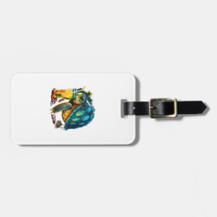 Étiquette À Bagage Tortue Tortues de mer hawaïennes Pineapple Aloha C