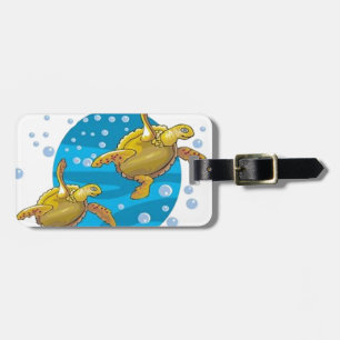Étiquette À Bagage Tortues marines