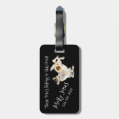 Étiquette À Bagage Totes des chèvres de mA ! (Dos Vertical)