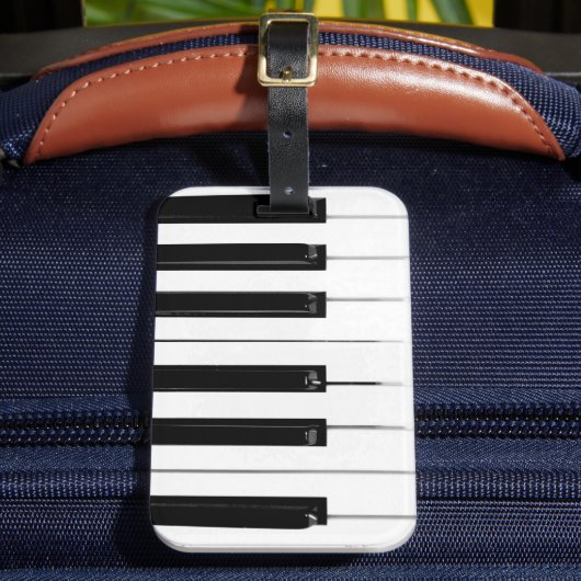 Étiquette À Bagage Touches de clavier de piano (Insitu Rectoal 2)