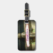 Étiquette À Bagage Toujours Aimer Inspirational Rabbit Art Design d'i (Devant Vertical)