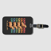 Étiquette À Bagage Tour Capybara (Devant Horizontal)