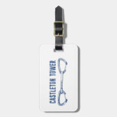 Étiquette À Bagage Tour Castleton Escalade Quickdraw (Devant Vertical)