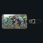 Étiquette À Bagage Tour De France 2014<br><div class="desc">Photo prise à Acomb,  York,  Royaume-Uni au Tor De France 2014.</div>