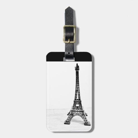 Étiquette À Bagage Tour Eiffel (Devant Vertical)