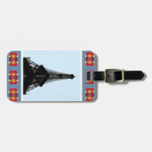 Étiquette À Bagage Tour Eiffel (Devant horizontal)