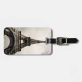 Étiquette À Bagage Tour Eiffel 8 (Devant horizontal)