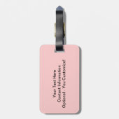 Étiquette À Bagage Tour Eiffel à l'étiquette faite sur commande de (Dos Vertical)