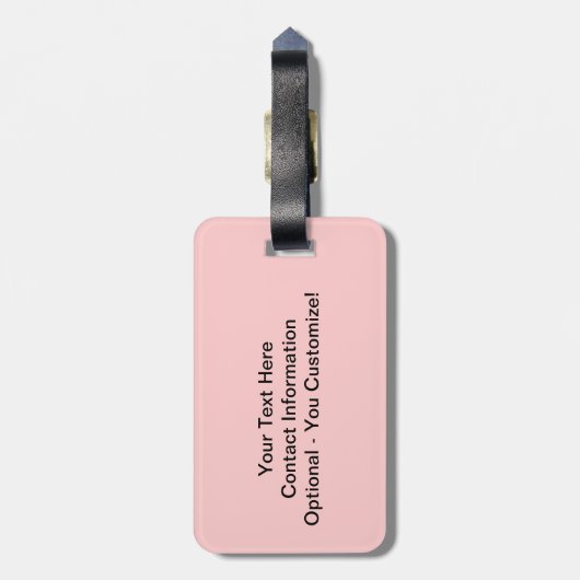 Étiquette À Bagage Tour Eiffel à l'étiquette faite sur commande de (Dos Vertical)