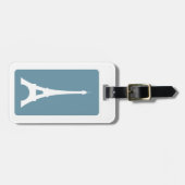 Étiquette À Bagage tour eiffel mod (Devant horizontal)