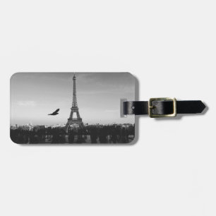 Étiquette À Bagage Tour Eiffel Paris, France