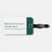 Étiquette À Bagage Tour | Nous Éclairons Le Chemin (Dos horizontal)