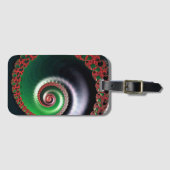 Étiquette À Bagage Tourbillon infini (Devant Horizontal)