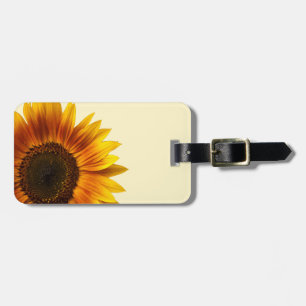 Étiquette À Bagage Tournesol