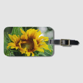 Étiquette À Bagage Tournesol (Devant Horizontal)