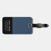 Étiquette À Bagage Tournesol d'Indigo (Dos horizontal)