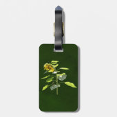 Étiquette À Bagage Tournesol et Épervier (Dos Vertical)
