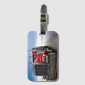 Étiquette À Bagage Tous les Trucker américains (Devant Vertical)