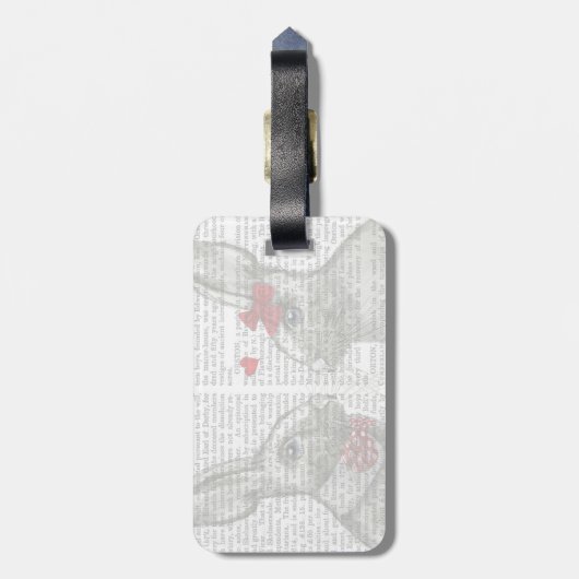 Étiquette À Bagage Tout (Dos Vertical)