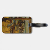 Étiquette À Bagage Toute peinture géniale commence par un coup de pin (Dos horizontal)