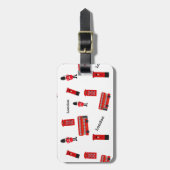 Étiquette À Bagage Toutes les choses Londres (Devant Vertical)