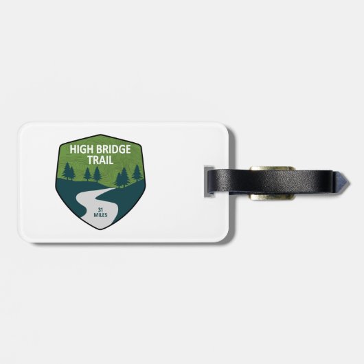 Étiquette À Bagage Trail High Bridge (Dos horizontal)