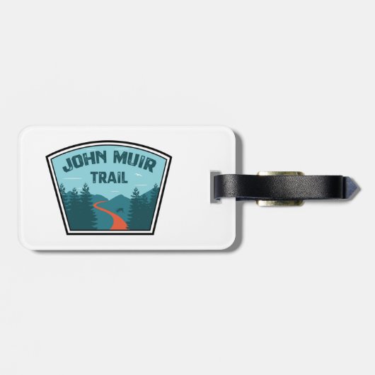 Étiquette À Bagage Trail John Muir (Dos horizontal)