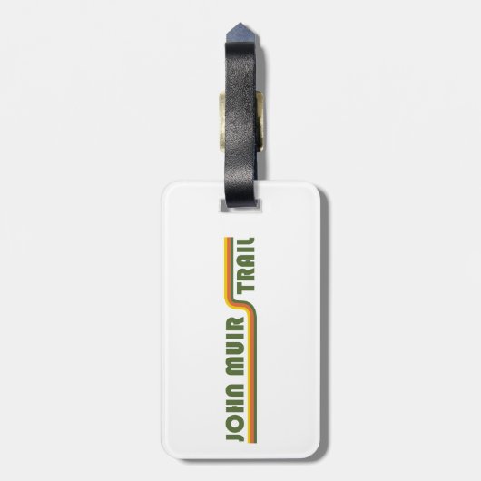 Étiquette À Bagage Trail John Muir (Dos Vertical)