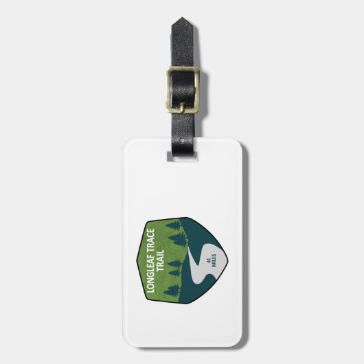 Étiquette À Bagage Trajectoire Longleaf (Devant Vertical)