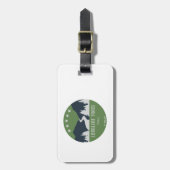 Étiquette À Bagage Trajectoire Longleaf (Devant Vertical)