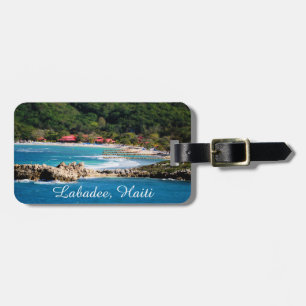 Étiquette À Bagage Tranquil Island Paradise Labadee Haïti