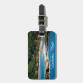 Étiquette À Bagage Tranquil Island Paradise Labadee Haïti (Devant Vertical)