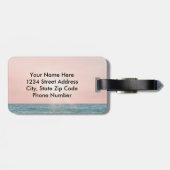 Étiquette À Bagage Transformé en sa Bible d'image, Giron Beach (Dos horizontal)