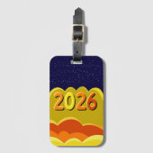 Étiquette À Bagage Travel  (Devant Vertical)