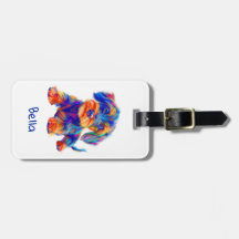 Travel Dog, coloured, cute